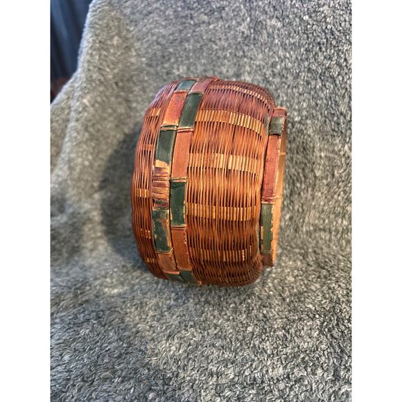 Original Chinese Tea Basket Circa Early 1900s - Picture 5 of 10